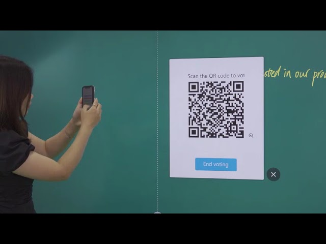 لوحة سوداء متصلة تحت الأشعة تحت البنفسجية مع شاشة DLED 75 86 98 بوصة اختياري قلم أبيض / أخضر / BlackBoard مدرج
