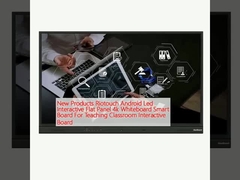منتجات جديدة Riotouch Android Led Interactive Flat Panel 4k Whiteboard Smart Board للتدريس في الفصول الدراسية