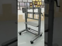 عربة التلفزيون المتنقلة القابلة للتعديل يدوياً