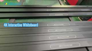 سبورة بيضاء تفاعلية مقاس 75 بوصة بدقة 4K للتعليم