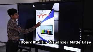 جهاز مرئي مدمج للوحة المسطحة التفاعلية iBoard