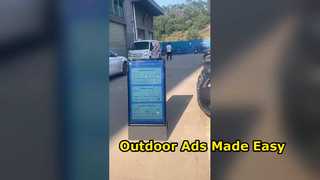 iBoard اللافتات الرقمية المحمولة في الهواء الطلق