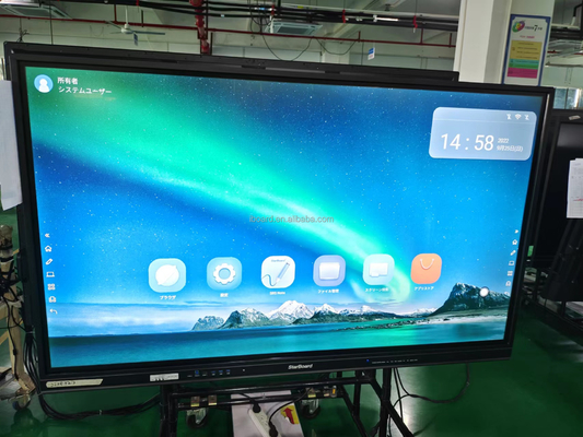 شاشة متعددة اللمسات iBoard اللوحة البيضاء التفاعلية شاشة شاشة ذكية OEM مصنع