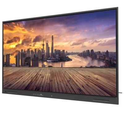 لوحة مسطحة تفاعلية 65 75 86 98 بوصة أندرويد 13 لمسة 8 + 64G شاشة عرض USB HDMI TYPE-C شاشة ل
