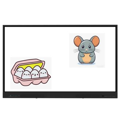 55/65/75/86/98 لوحة مسطحة تفاعلية بوصة لمؤتمرات الفيديو التجارية والتعليم