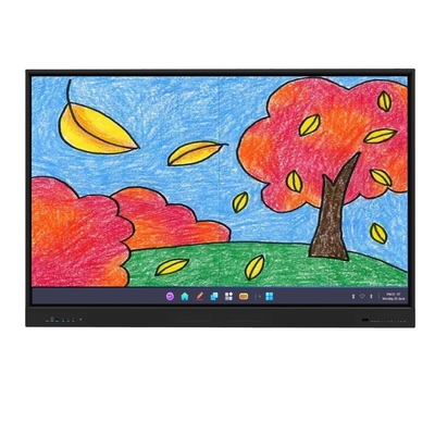 لوحة LCD ذكية 75 بوصة لحلول اللمس التفاعلية في مؤتمر المكتب المدرسي