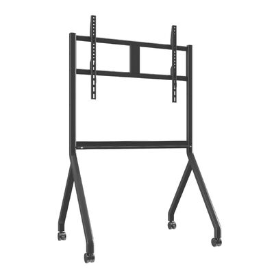 موقف التلفزيون التفاعلي لللوح الأبيض موقف محمول للتلفزيون الذكي / IFPD بحجم 43-86 بوصة