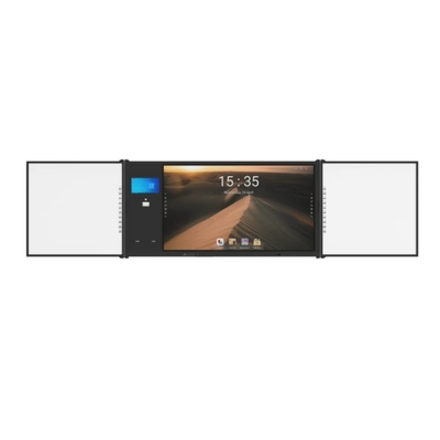 75' شاشة تفاعلية أندرويد ويندوز متعددة اللمسات 4K UHD LED لوحة سوداء ذكية لوحة بيضاء كاميرا ميك اسكنر