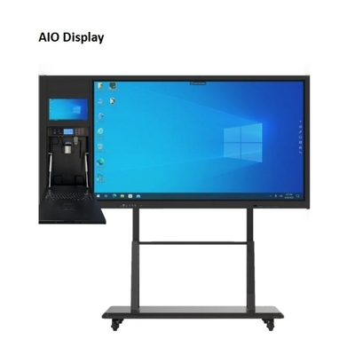 75' أندرويد Multi Finger Pen Touch 4K UHD LED TV لوحة سوداء جوجل Smart TV PC كاميرا ميكروفون