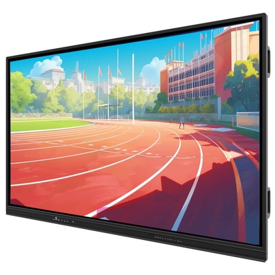 iboard 55 بوصة عرض شاشة مسطحة تفاعلية LCD شاشة لمسة شاشة شاشة شاشة سلسلة TE-QS مع منفذ USB HDMI للتعليم