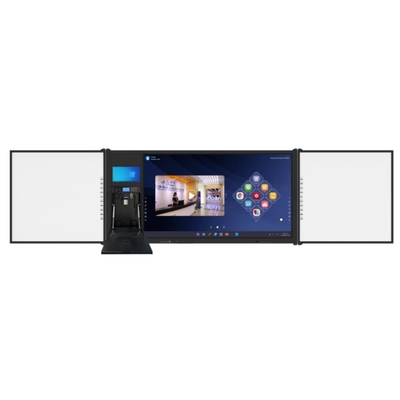 75"أندرويد Multi Finger Pen Touch 4K UHD LED Smart Blackboard جوجل كمبيوتر كمبيوتر الكمبيوتر الكاميرا الميكروفون المسجل مع موقف متحرك