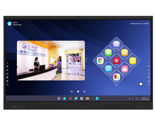 مبيعات ساخنة رخيصة 65 75 بوصة 4K شاشة LCD لوحة ذكية الأسعار لوحة بيضاء رقمية تعليمي لوحة بيضاء تفاعلية