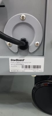 تشغيل التيار المتردد CE شحن التيار المتردد و USB نوع-A نوع-C مخزن قبو iPad عربة الشحن خزانة الشحن المحمول مع عجلات