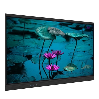 لوحة LED التفاعلية 86 98 بوصة لمس أندرويد 13 20 نقطة USB HDMI TYPE-C منفذ برنامج تدريسي للصف