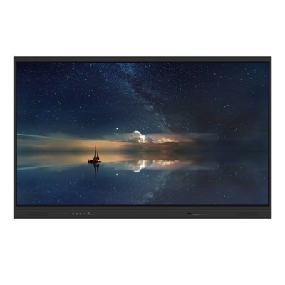 لوحة LED التفاعلية 86 98 بوصة لمس أندرويد 13 20 نقطة USB HDMI TYPE-C منفذ برنامج تدريسي للصف