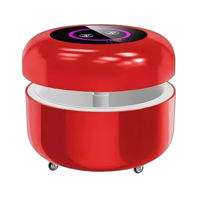 الثلاجة المتنقلة الذكية X1 المحمولة مع عجلات عالمية الهيدروليكية رفع غطاء 130L الثلاجة الشحن اللاسلكي