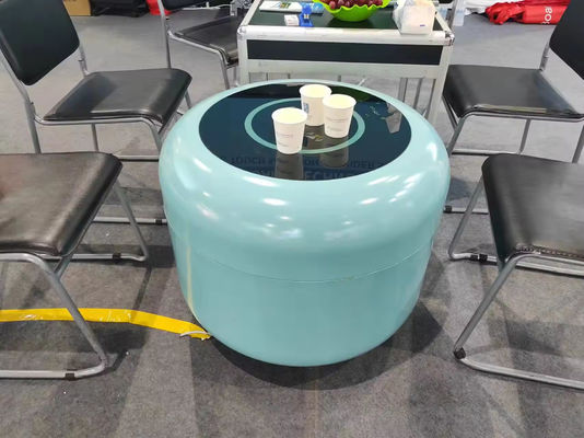 الثلاجة المتنقلة الذكية X1 المحمولة مع عجلات عالمية الهيدروليكية رفع غطاء 130L الثلاجة الشحن اللاسلكي