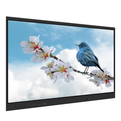 55/65/75/86 بوصة 4K UHD التفاعلية لوحة مسطحة Smart Whiteboard Digital Display التفاعلية الشاشة اللمسية اللمسية اللمسية