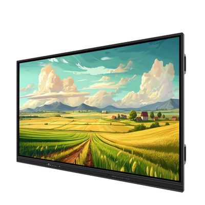 Iboard EDLA Google معتمد أندرويد 13 متعدد النافذة لوحة بيضاء البرمجيات مكبر الصوت مكبر الصوت الكاميرا الجهاز المحمول الاحتياطي