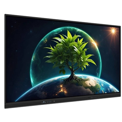 لوحة LCD الذكية 86 بوصة أندرويد 14 مع 8+128G 40 نقطة لمسة الواي فاي bt hdmi برمجيات معايرة للأعمال المكتبية المدرسية