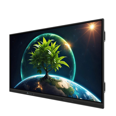 لوحة LCD الذكية 86 بوصة أندرويد 14 مع 8+128G 40 نقطة لمسة الواي فاي bt hdmi برمجيات معايرة للأعمال المكتبية المدرسية