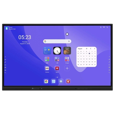 55/65/75/86 بوصة 4K UHD التفاعلية لوحة مسطحة Smart Whiteboard Digital Display التفاعلية الشاشة اللمسية اللمسية اللمسية