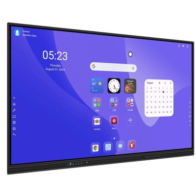 أحدث أندرويد (16 + 256GB) 86 بوصة التفاعلية لوحة LCD الذكية للصفوف والمكتب