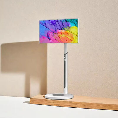 تلفزيون ذكي محمول بشاشة IPS مقاس 32 بوصة وبطارية قابلة لإعادة الشحن