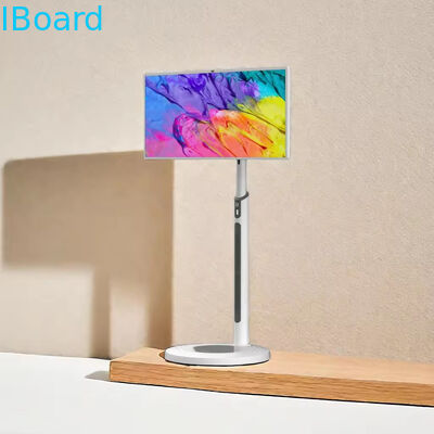 32 بوصة كيوسكة الشاشة اللمسية المحمولة مع عرض تفاعلي سعة 10 نقاط