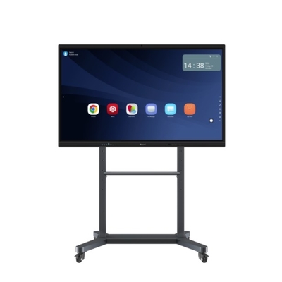 500cd / m2 الوضوح لوحة LCD الذكية مع نظام التشغيل أندرويد 14 أو رمادي أسود لون الإطار