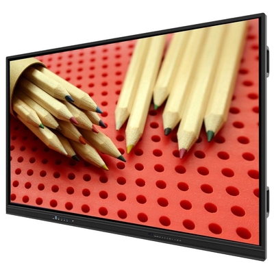 لوحة LCD الذكية أندرويد 14 4+32G سعر منخفض 65 75 86 بوصة USB WIFI زجاج متشدد شاشة تلفزيون ذكية لمكتب المدرسة