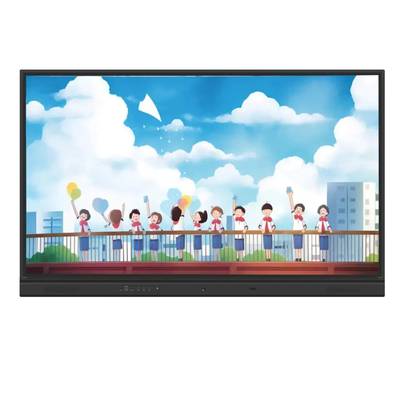 4K الدقة و AC إمدادات الطاقة التفاعلية شاشة شاشة مسطحة للمحاضرات