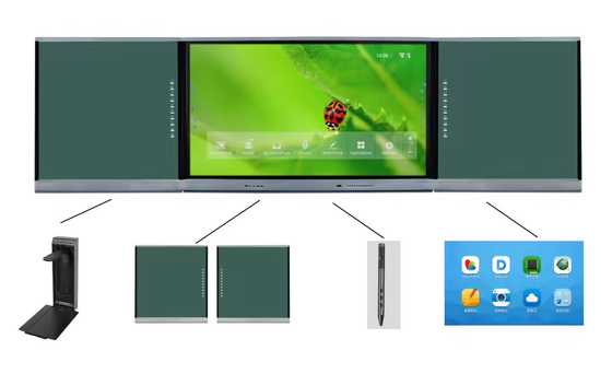 iBoard معدات تعليمية مدرسية متعددة الوظائف قابلة للتسجيل الذكية الترابط الرقمي لوحة LCD الكتابة