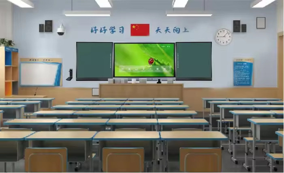 أجهزة التعليم المدرسية iBoard متعددة الوظائف قابلة للتسجيل الذكية المتصلة ببعضها البعض لوحات كتابة LCD رقمية نانوية