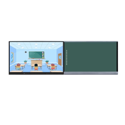 75 86 98 بوصة ABA نوع ذكي ذكي لوحة لمسة مع لوحات جانبية جهاز أندرويد الكمبيوتر الكاميرا نظام الميكروفون كل شيء في واحد لتعليم زوم