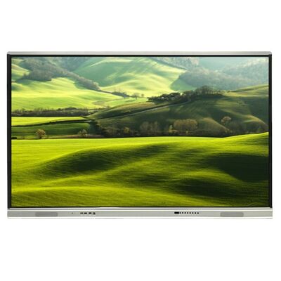 شاشة تفاعلية مسطحة ذكية بدقة 4K و 20 نقطة لمس بنظام أندرويد للفصول الدراسية والمؤتمرات