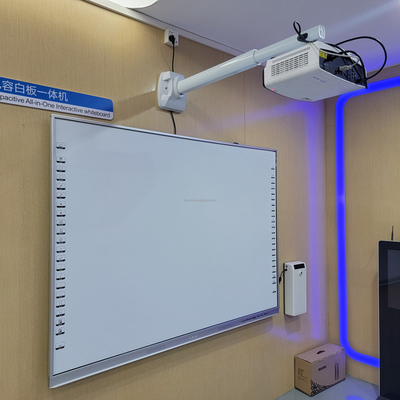 iBoard 82 86 96 بوصة دعم متعدد اللمسات واجهة USB تحت الحمراء اللوحة البيضاء التفاعلية للعروض التقديمية السلسة في غرفة الاجتماعات في مكتب التعليم المدرسي