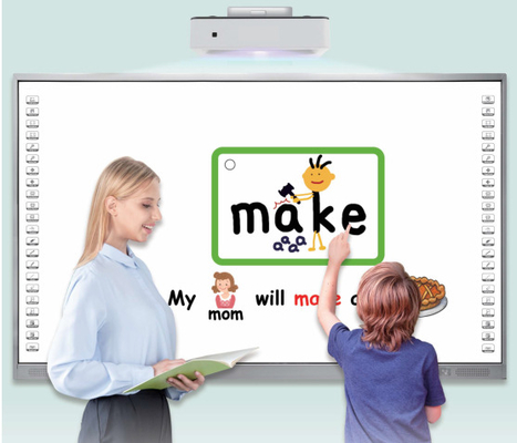 iBoard 82 86 96 بوصة دعم متعدد اللمسات واجهة USB تحت الحمراء اللوحة البيضاء التفاعلية للعروض التقديمية السلسة في غرفة الاجتماعات في مكتب التعليم المدرسي