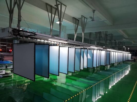 450 D/m2 اللوحة البيضاء التفاعلية LED مع 2x 15W مكبرات الصوت ومتعددة اللمسات 40 نقطة للتعاون المعزز