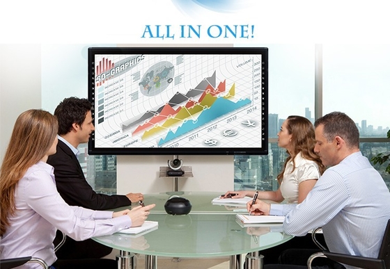 قم بإحداث ثورة في عروضك مع A73*2 A53*2 CPU LCD Smart Board و 500cd/m2 Brightness