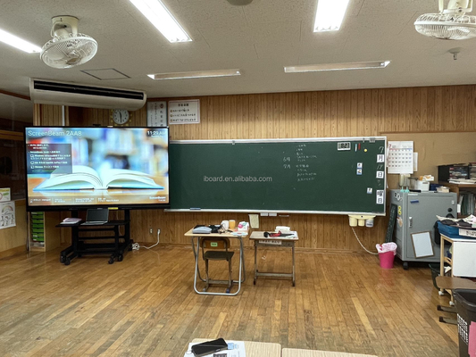 2025 IBoard FCC CE CB 65in Smart Interactive Whiteboard Android 13 للاستخدام التعليمي في الفصول الدراسية