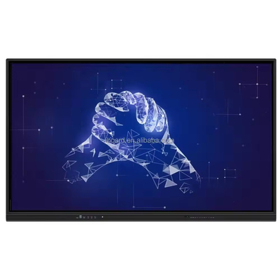86 بوصة 4k رقمية ذكية لوحة مسطحة شاشة متعددة اللمس لوحات تفاعلية لتعليم المدرسة مؤتمر اجتماع