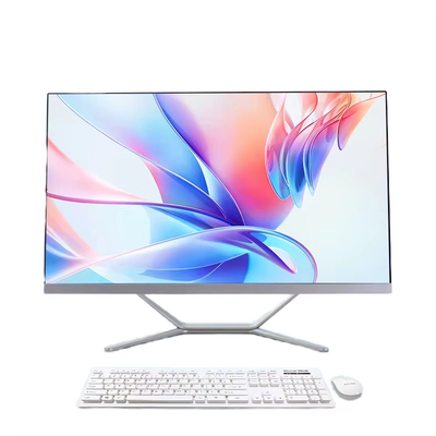 مصنع OEM 21.5' 23.8' 27 بوصة شاشة سطح المكتب مع بنيت في كاميرا الويب كل شيء في واحد نظام أندرويد و وين مع لمسة سعة