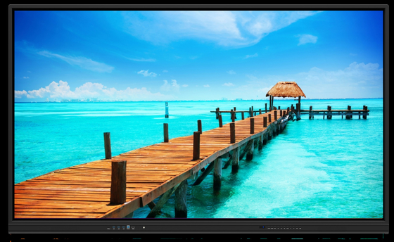 شاشة حساسة لللمس بتكنولوجيا اللمس بالأشعة تحت الحمراء وذروة HD 4K 3840*2160