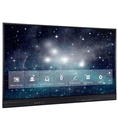 سعر المصنع 4k 55 65 75 85 96 110 بوصة شاشة لمسة متعددة اللغات البرمجيات LCD الذكية لوحة اندرويد تفاعلية