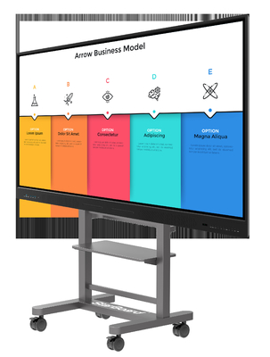 55/65/75/86/100/110 بوصة شاشة 4K متعددة اللمسات شاشة LCD ذكية إلكترونية رقمية تفاعلية ذكية لوحة بيضاء لغرفة الاجتماعات في الفصل الدراسي