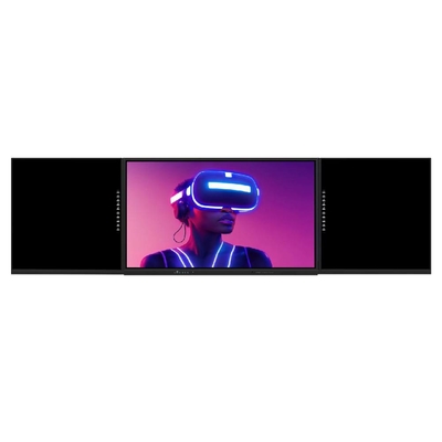 iboard 86 98 بوصة 1+2 نوع جهاز كمبيوتر أندرويد ذكي كاميرا مايك واي فاي 10-32 نقطة لوح أبيض قابل للتسجيل للاجتماعات التعاونية والمشاركة / الفصول الدراسية / التدريب