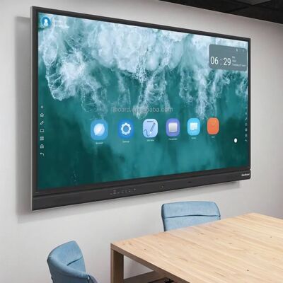 شاشة تعمل باللمس تفاعلية 75 بوصة لوحة بيضاء 4K لوحة ذكية