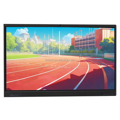 IBoard 55 بوصة 4K اللوحة البيضاء التفاعلية LCD اللوحة الذكية النوافذ الروبوتية جميعها في شاشة لمسة واحدة