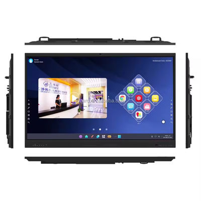 IBoard 4K 75 بوصة Smart Whiteboard LCD شاشة تعمل باللمس تفاعلية للتدريس والمؤتمر